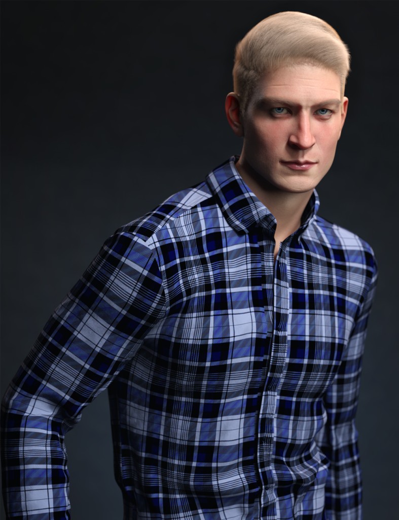 CGI Emerson Character and Hair for Genesis 9