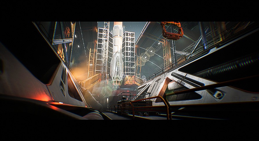 Spaceport and Space Center Environment Kit UE5.1