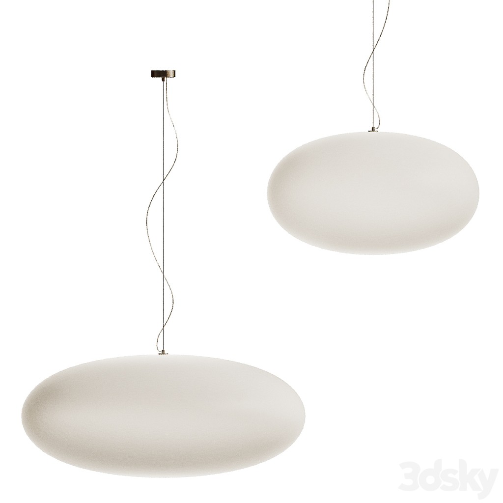 Vibia VOL Blown glass pendant lamp