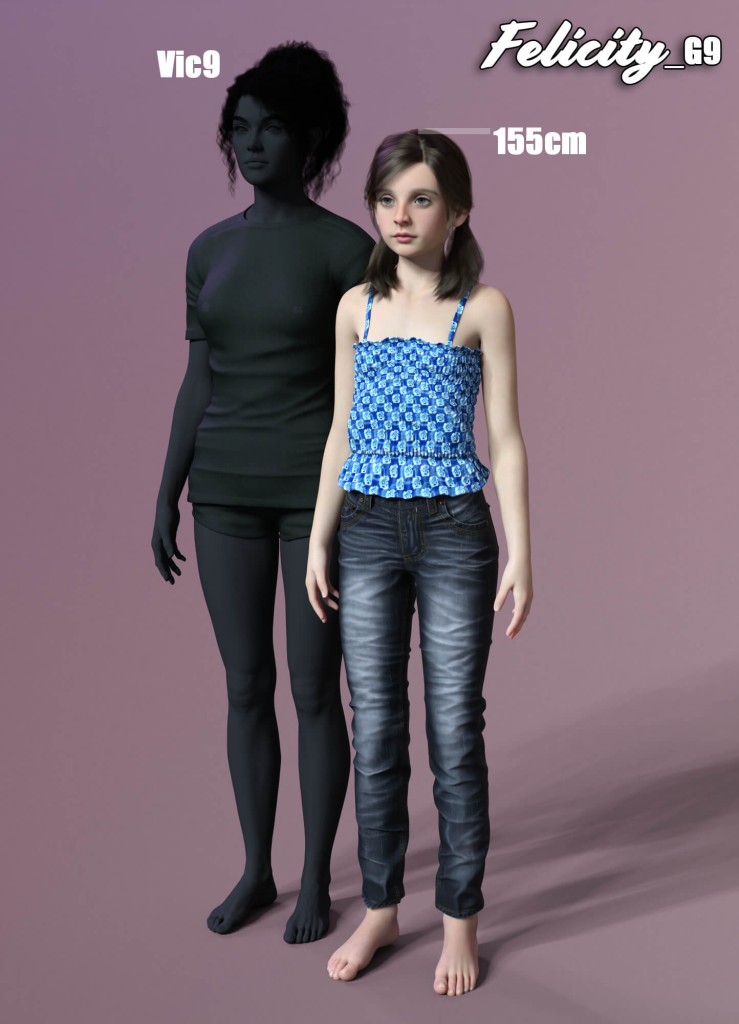 BG3D Felicity for G9 Female