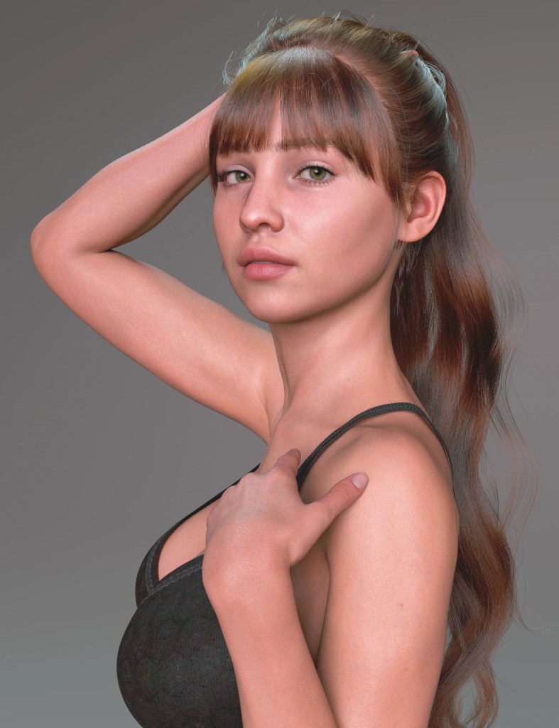 Silvie HD with Expression for Genesis 9