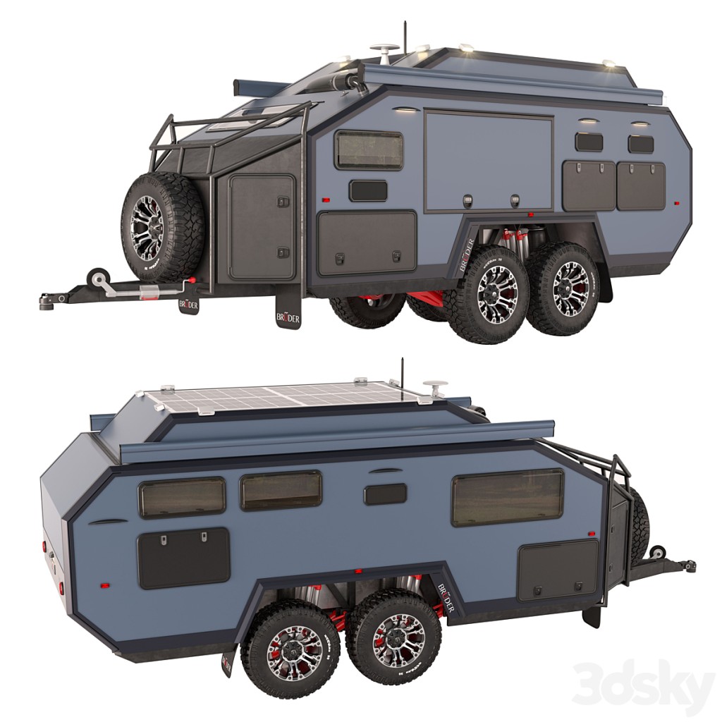 Trailer-camper Bruder EXP6 GT