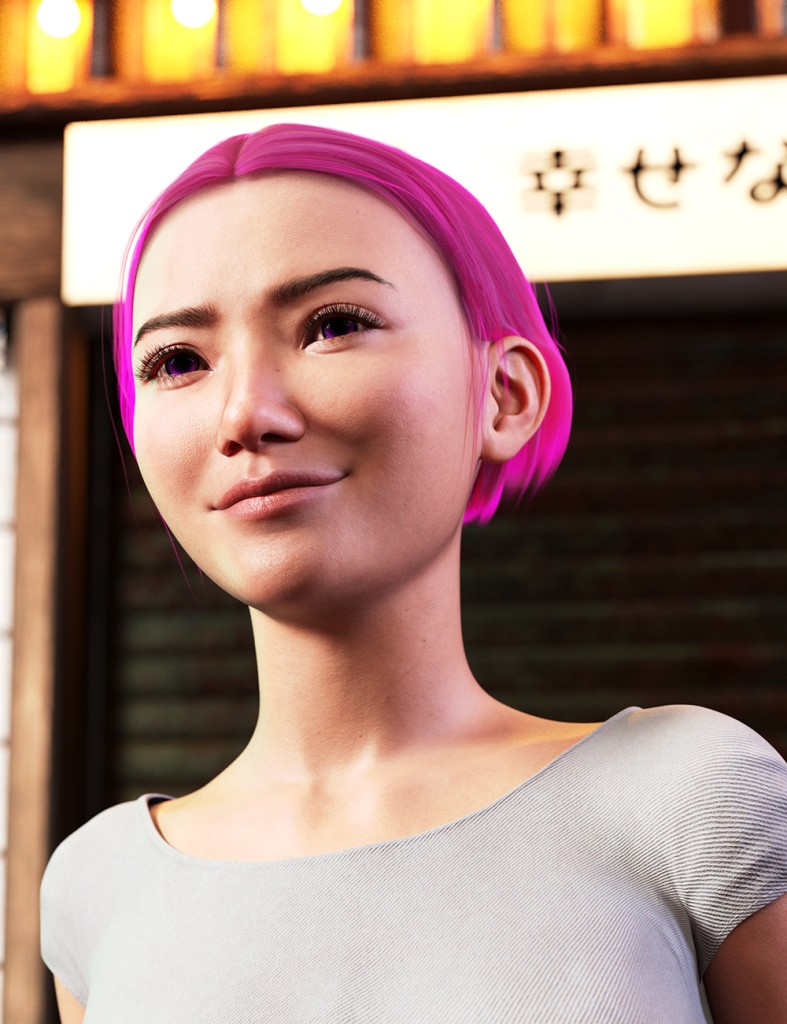 M3D Sleek Mess Hair for Genesis 9