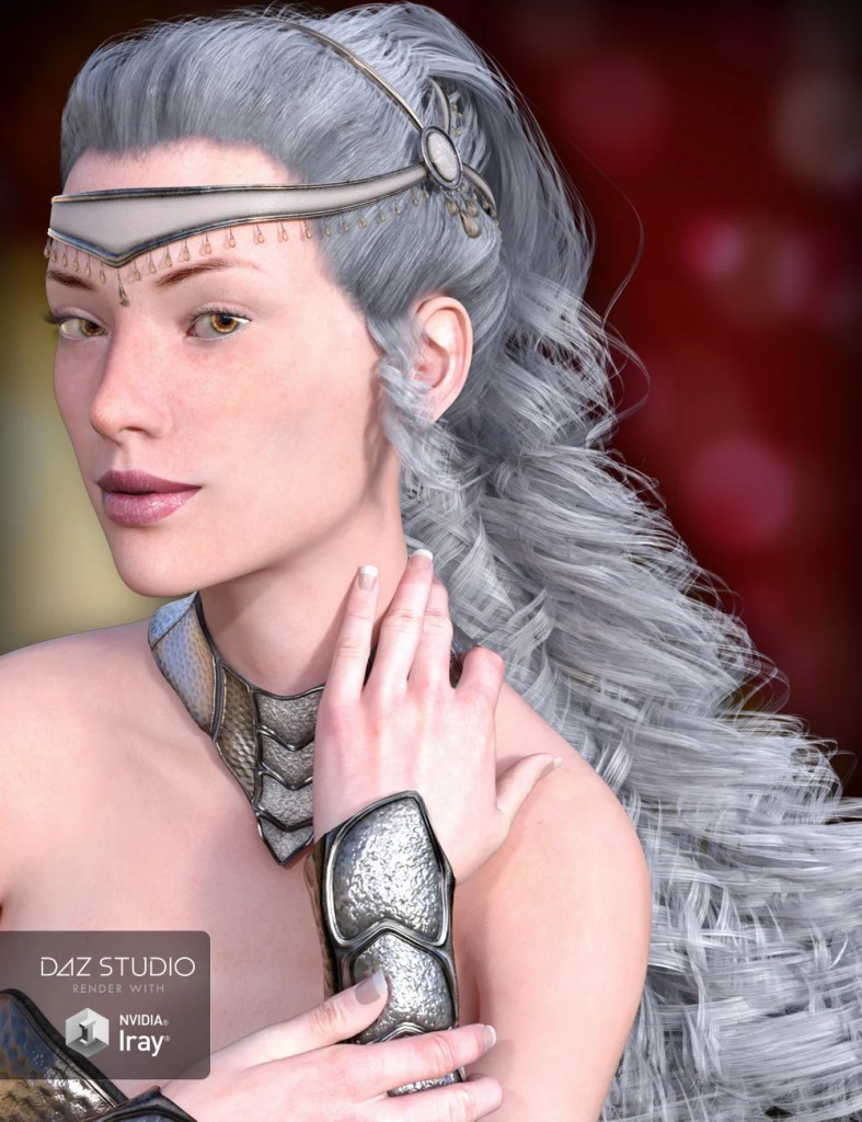 Teardrop Hair for Genesis 3 and 8 Female