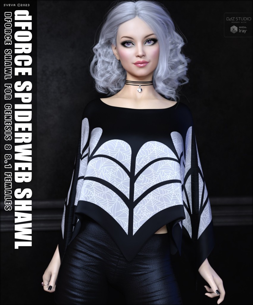 dForce Spiderweb Shawl G8, G8.1F