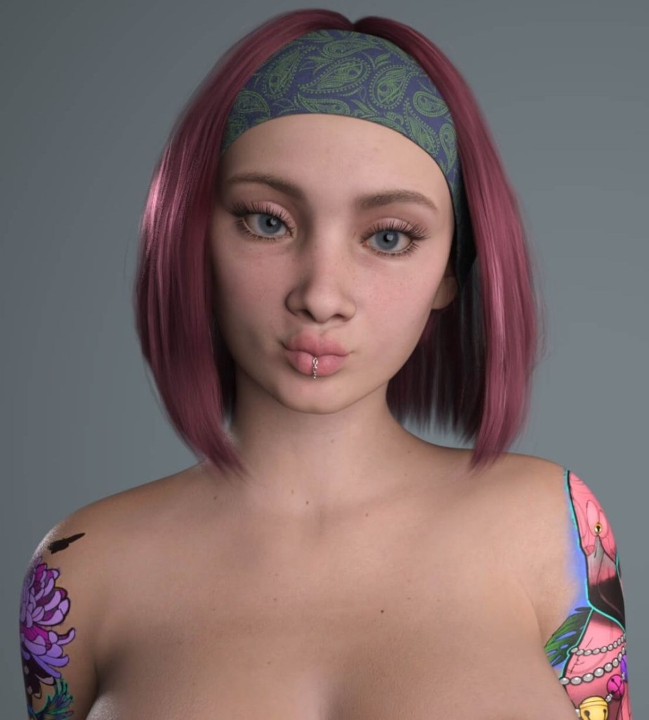 Bernice Character Morph for Genesis 8.1 Female