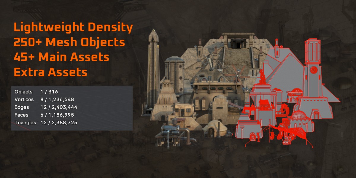 Greeble Town - Empire of the Sands