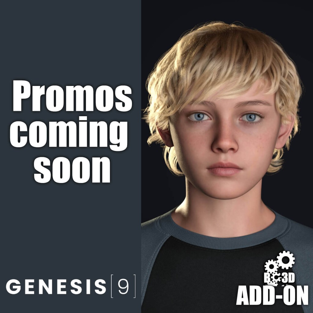 BG3D Add-On Pack for DEX Bryan 2.0 for Genesis 9