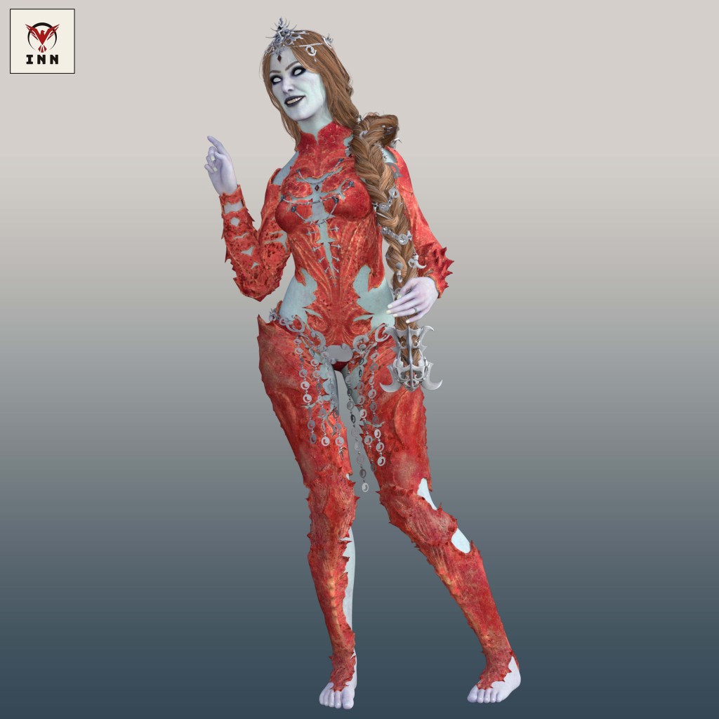 BG3 – Orin The Red for Genesis 8 Female