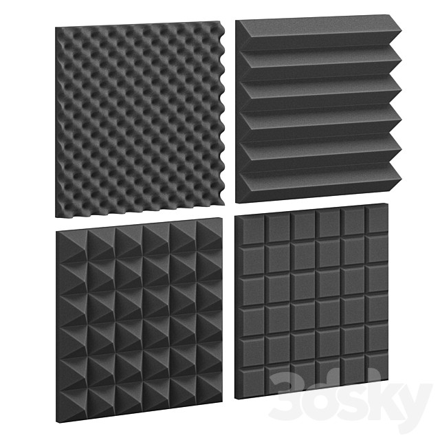 Acoustic foam Wall panels
