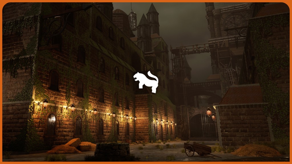 Gothic Street Environment UE5.0