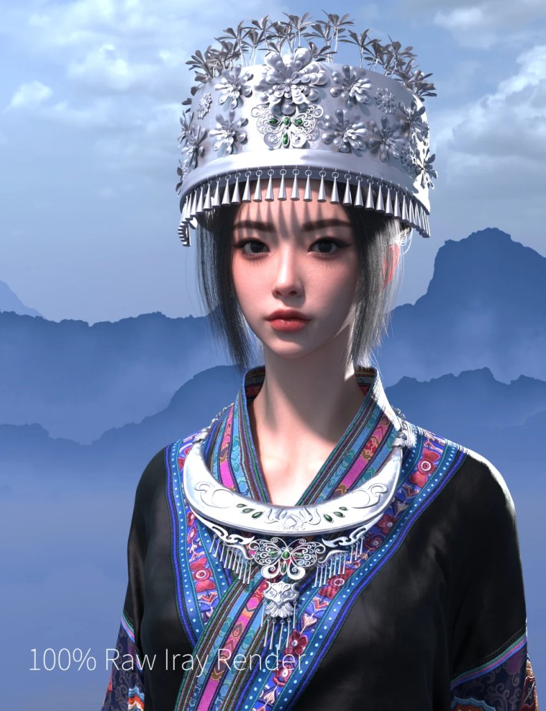 Lala Miao HD for Genesis 9 Feminine