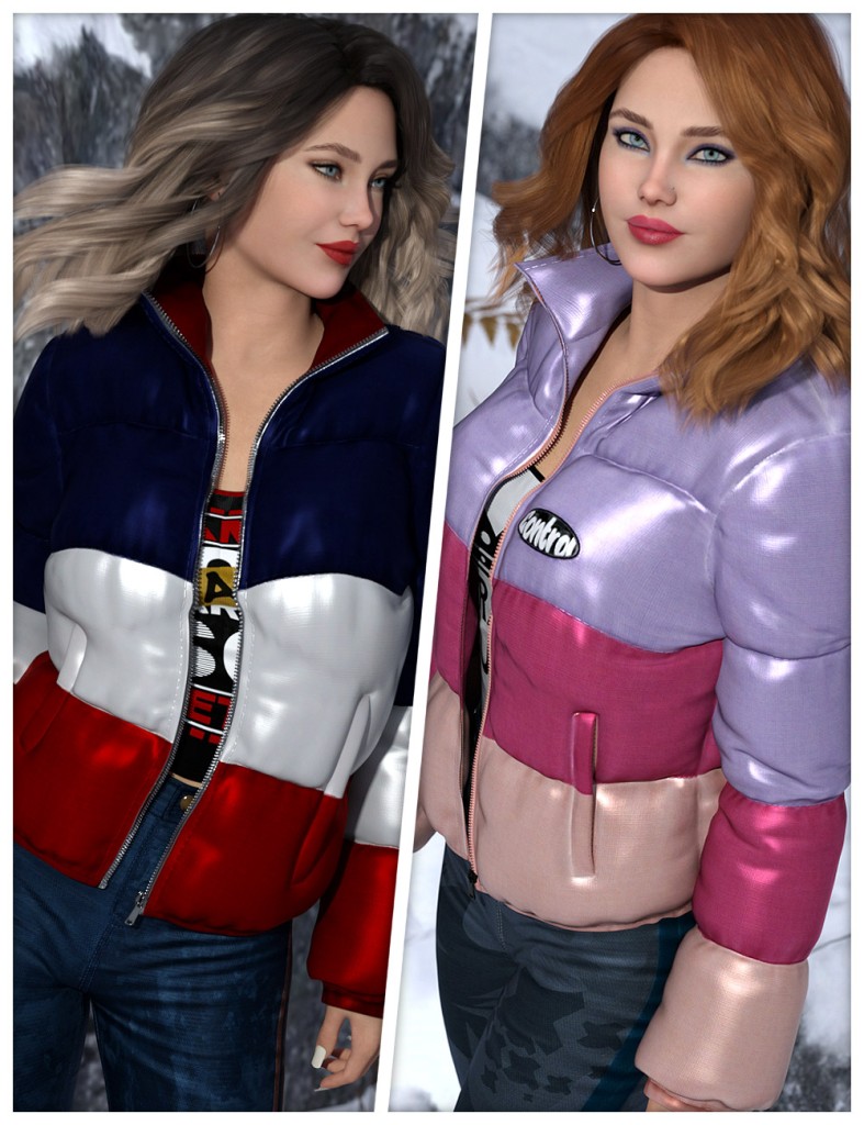 Freezing Textures for dForce SU Winter Outfit