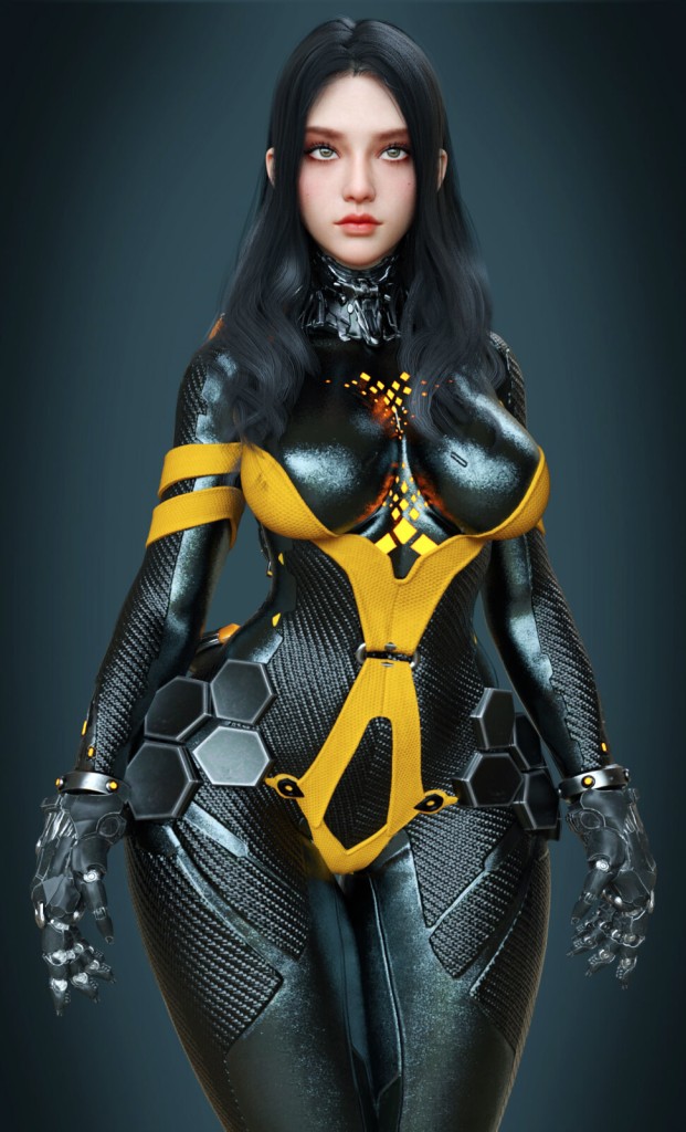 GC Tachy Character and Outfit for G8F