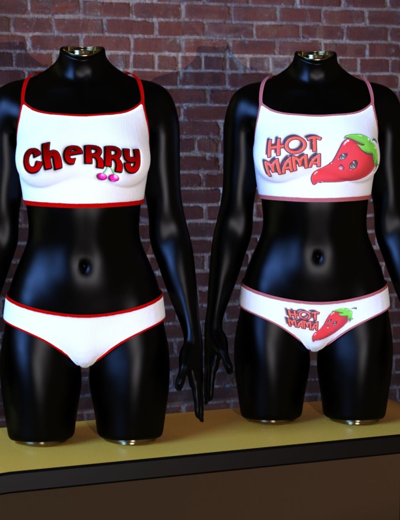 3DL Texty for Everyday Cami Set For G8F/G9