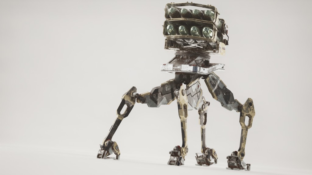 [UE5.0] Missile Launcher Robot