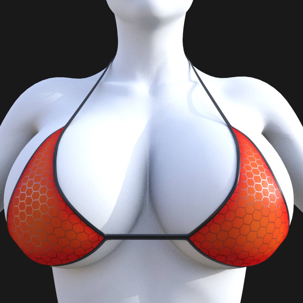 Iron Hot Bra for Genesis 8 Female & G9