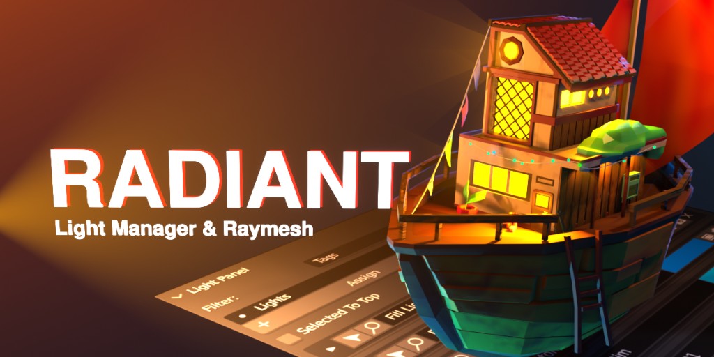 Radiant - God Ray & Light Management Tool