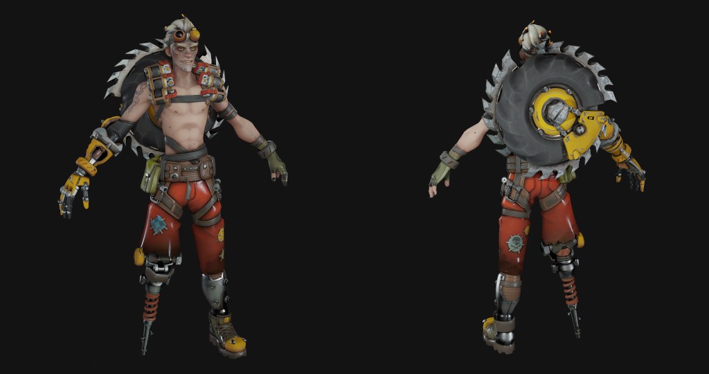 Junkrat (OW2) Premium for Blender 3