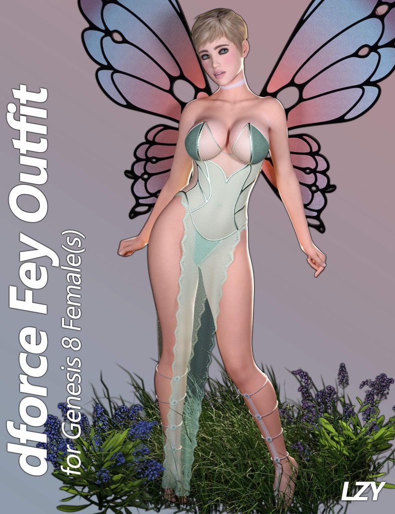 Lzy dForce Fey Outfit
