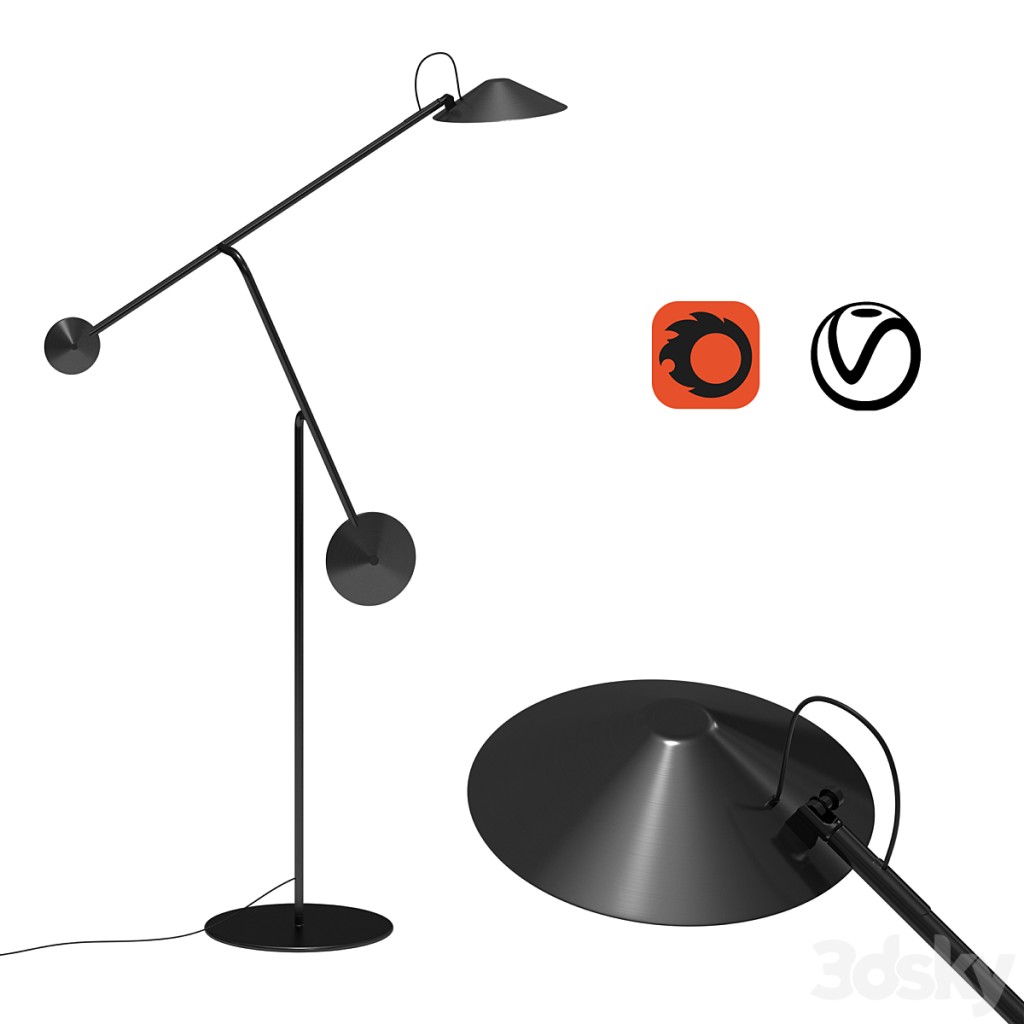 Cinetique Floor Lamp By Ligne Roset