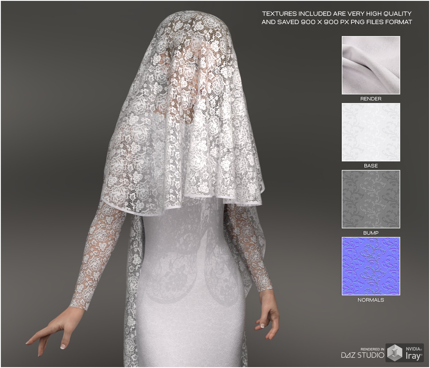 Daz Iray - Bridal Fabrics 2D Graphics 3D Figure Assets Merchant Resources Atenais
