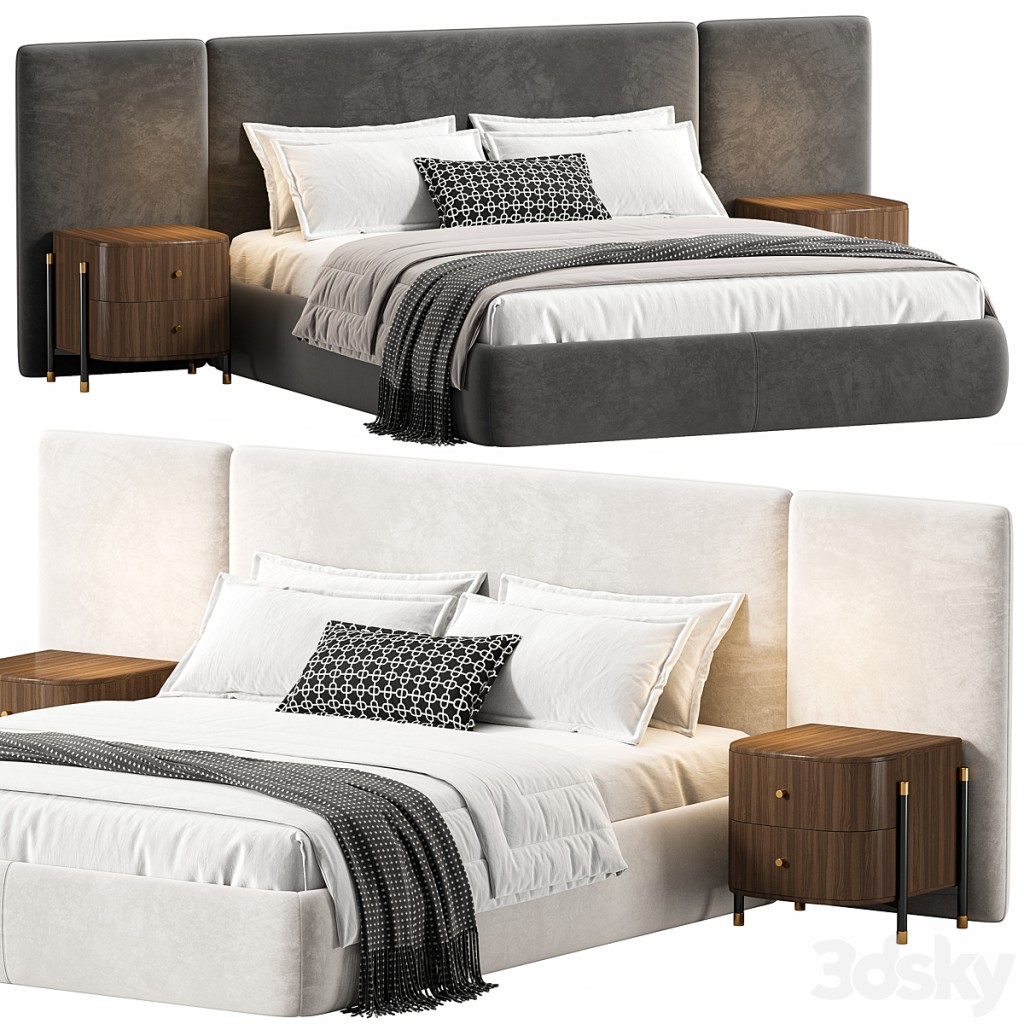 Harris bed by the highwall