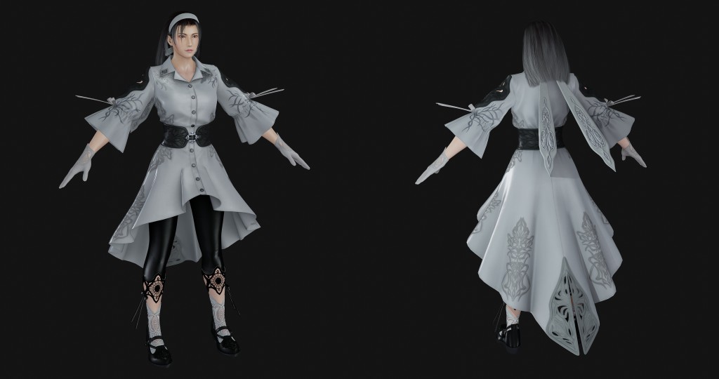 Tekken 8 Jun Kazama Premium for Blender 3