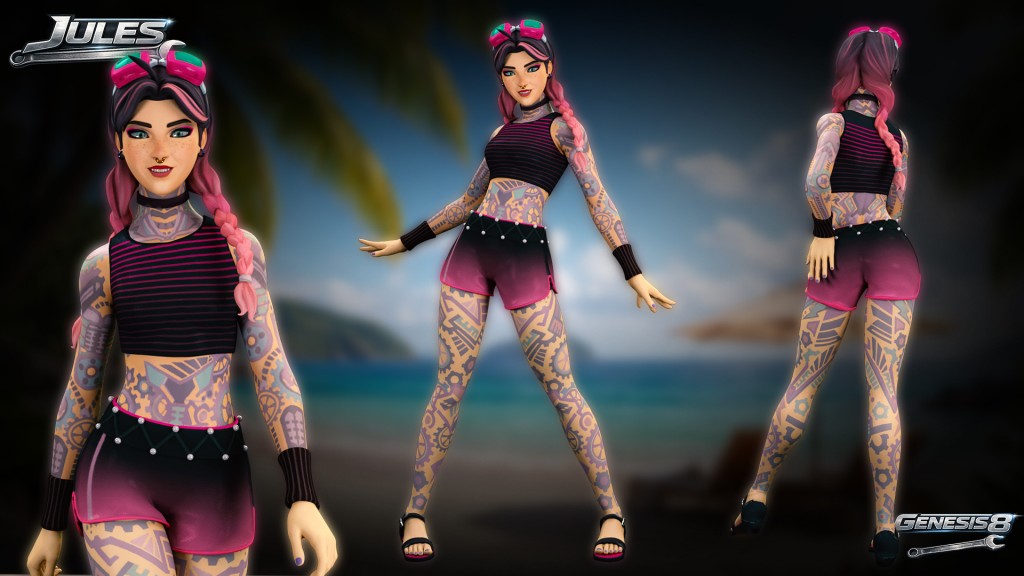 FN Jules for G8F (Beach)