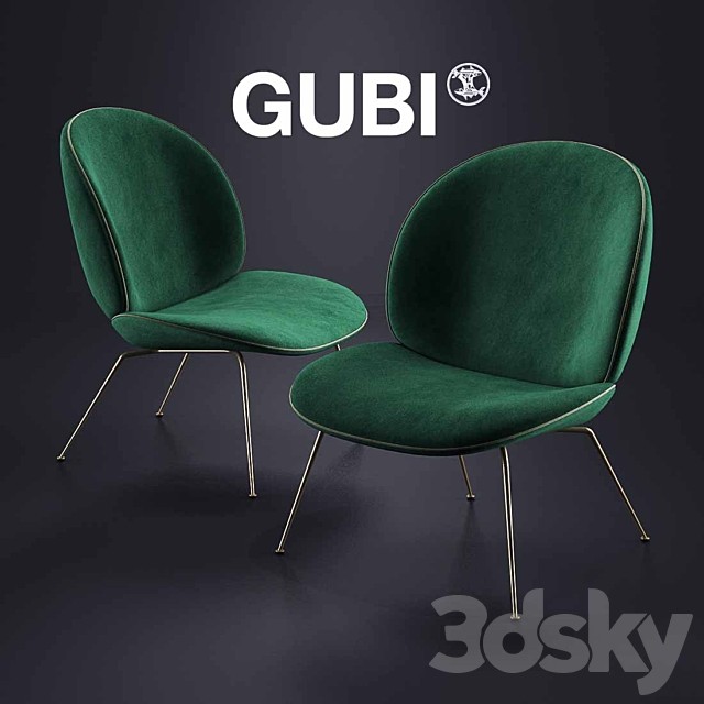 GUBI Beetle Lounge Chair