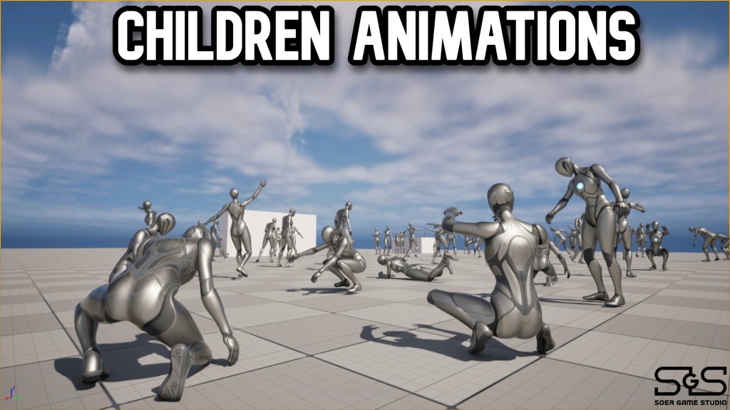 Children Animations UE5.3