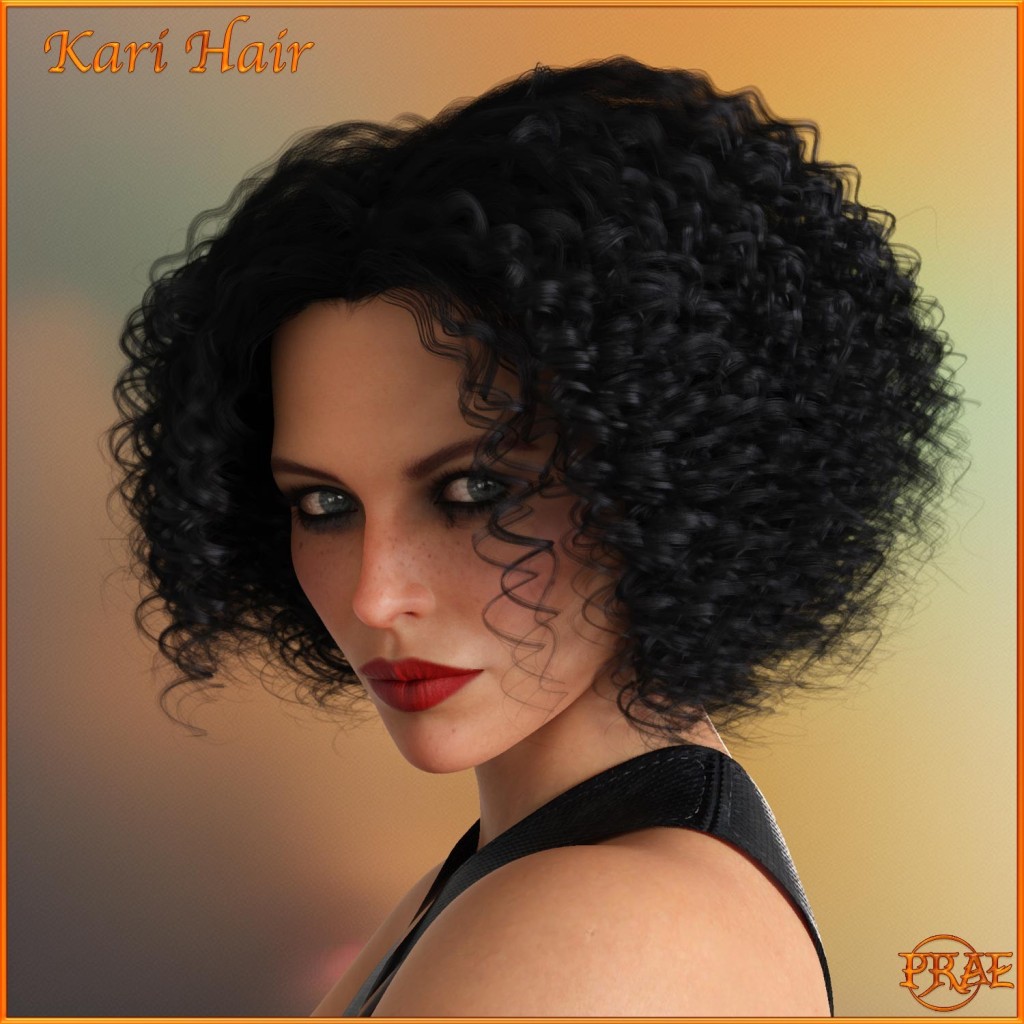 Prae-Kari Hair For G8/G9 Daz