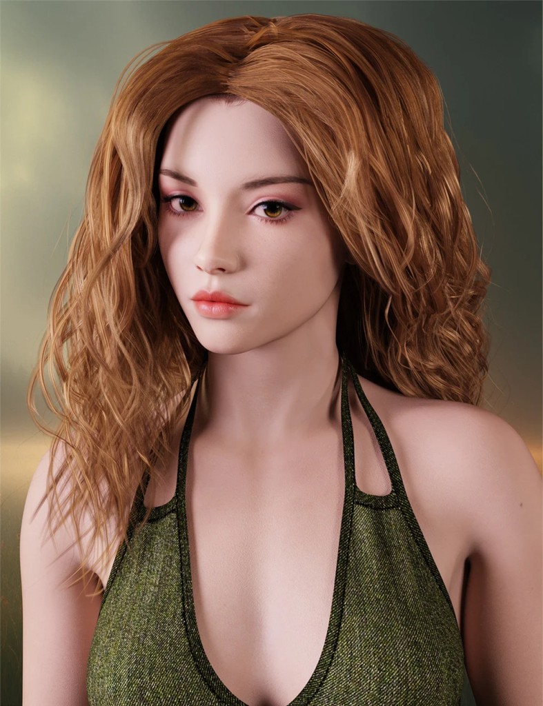 Marianna Hair For Genesis 9 and 8 Females