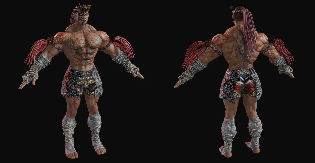Tekken 8 Fahkumram S1 Premium for Blender 4.x
