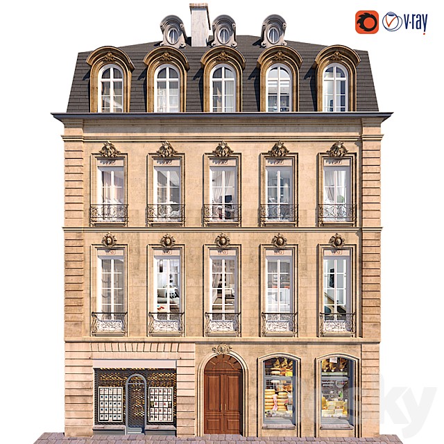 Facade for background 4