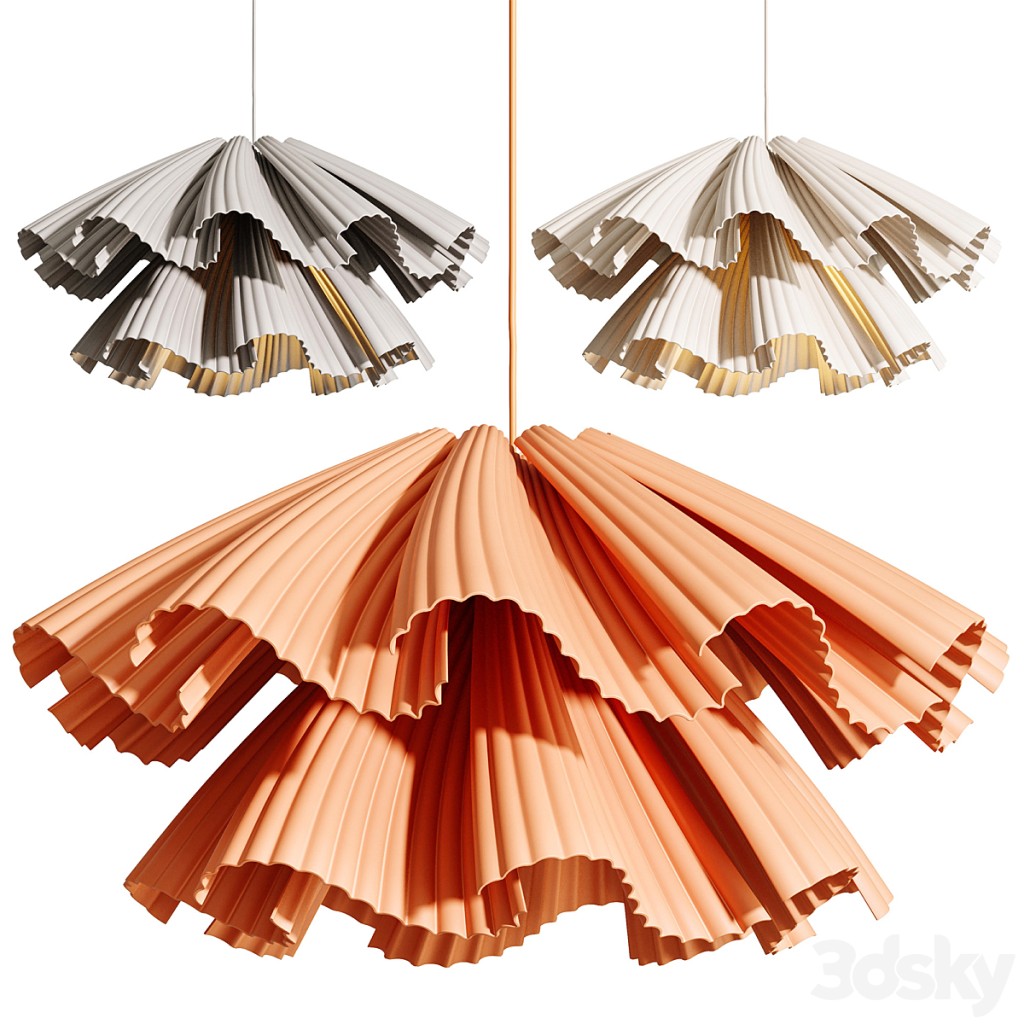 Westwing 3D printed pendant lamp Keani