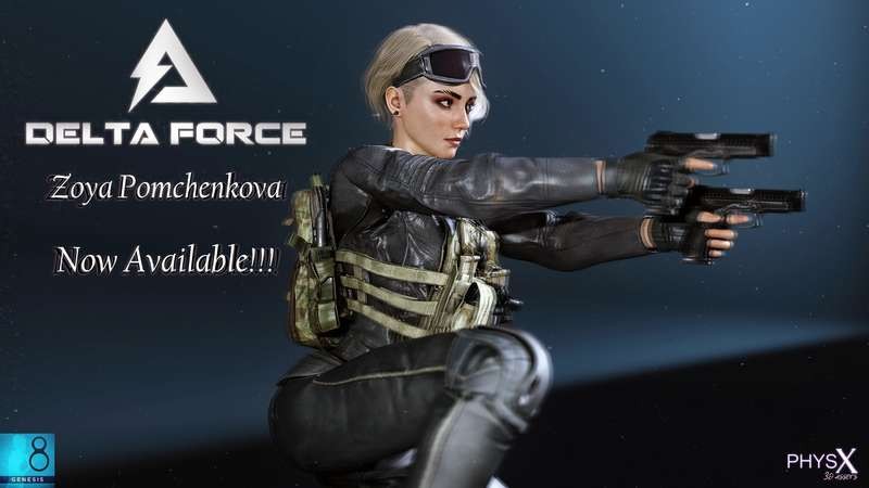Delta Force - Zoya Pomchenkova G8F
