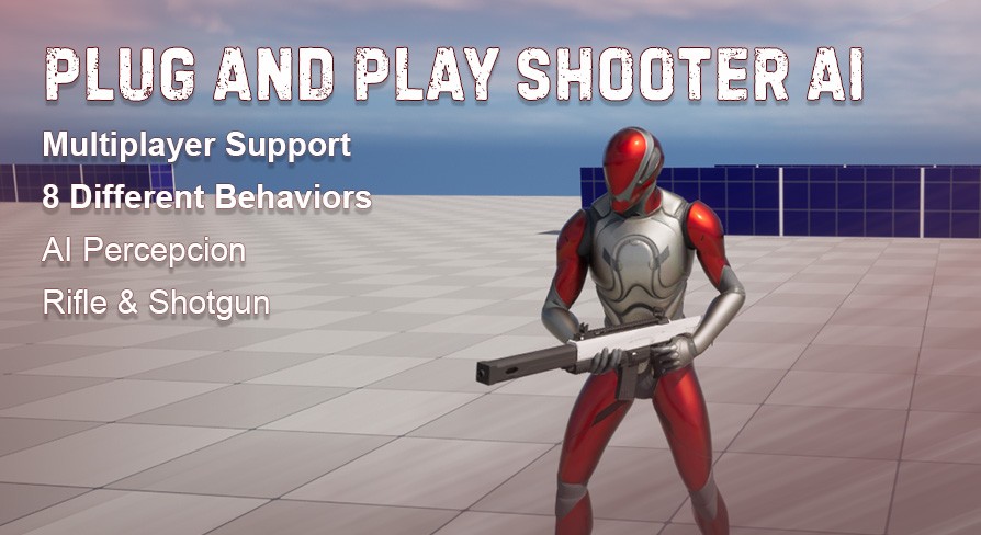Plug and Play Shooter AI UE5.5