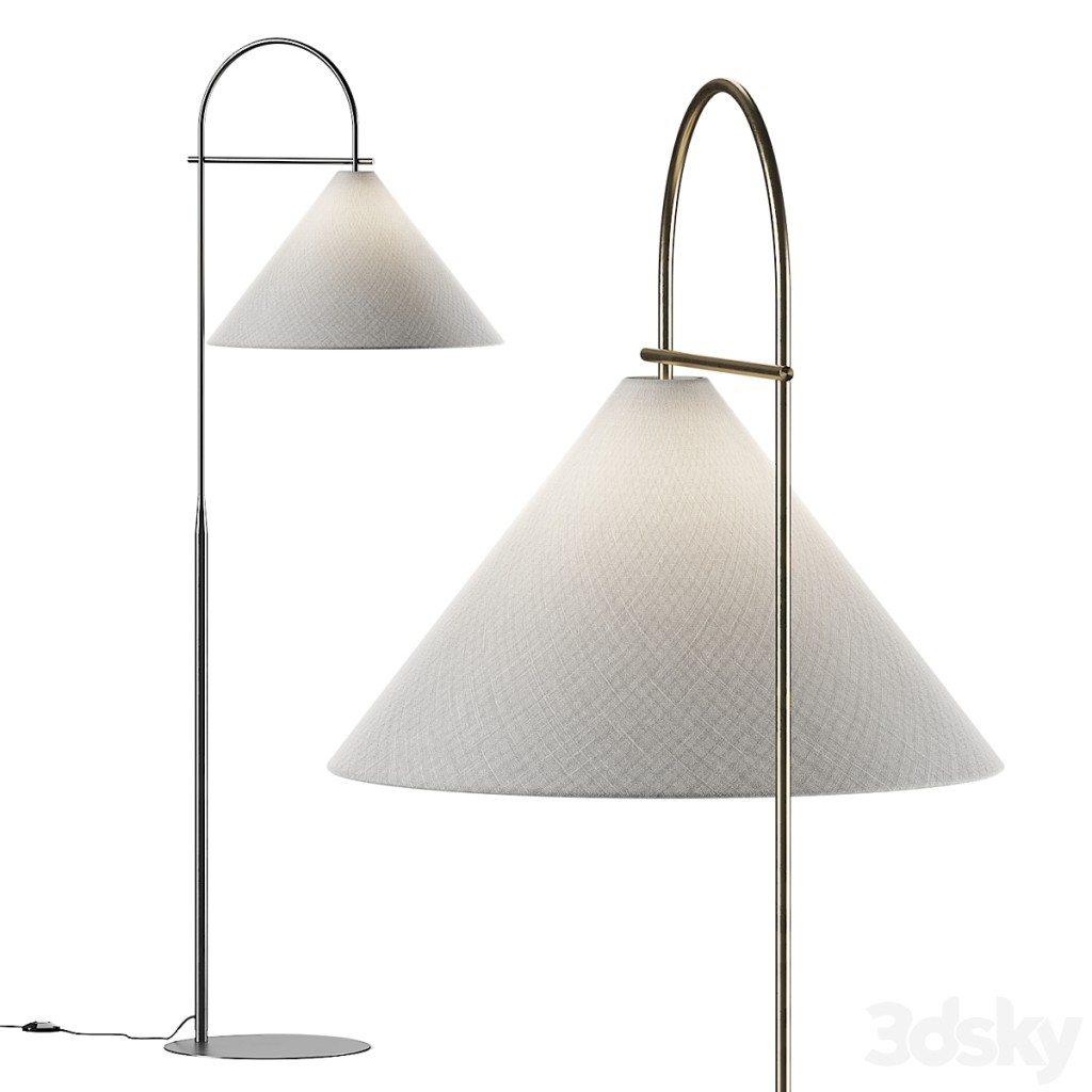 Heathfield & Co Arlo Floor Lamp