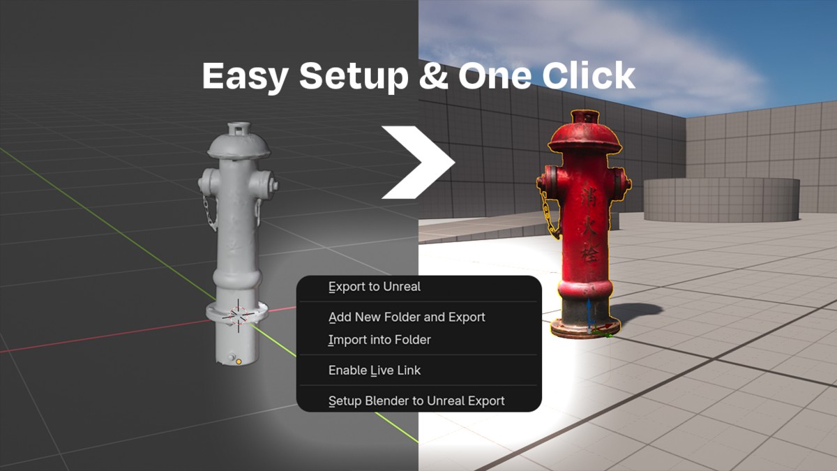 Polylink - Blender To Unreal Engine Exporter
