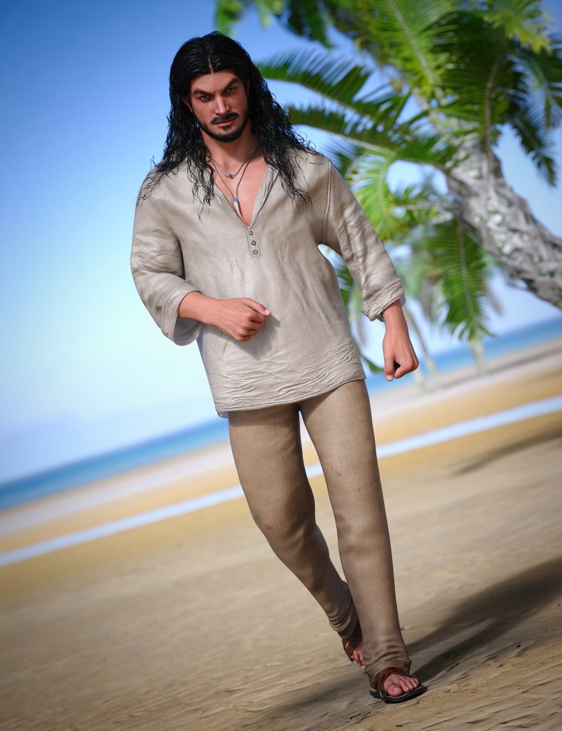dForce Islander Outfit for Genesis 9