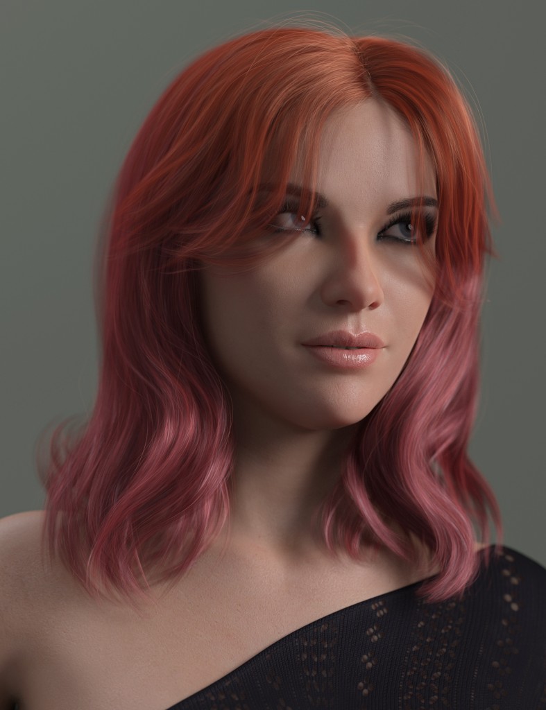 Layered Spring Style Hair Texture Expansion