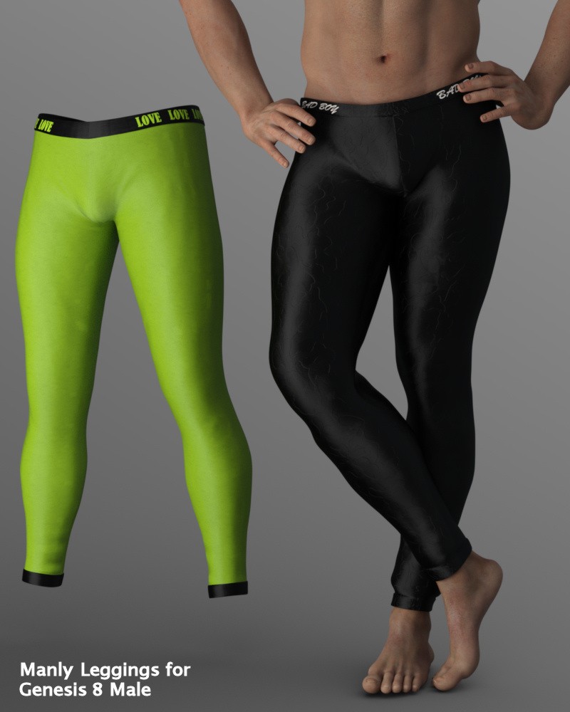 Manly Leggings Adult Genesis 8 Male