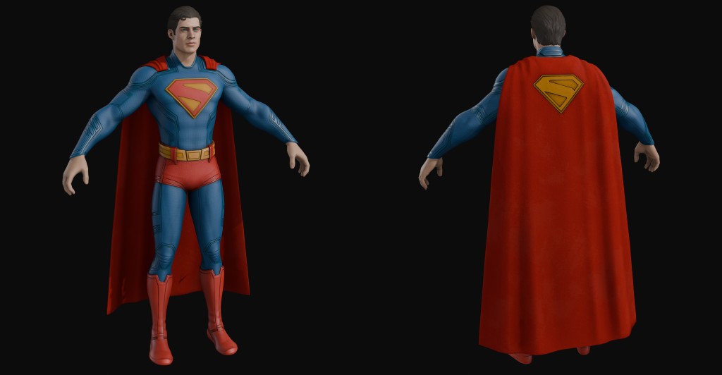 Superman Premium for Blender 4.x