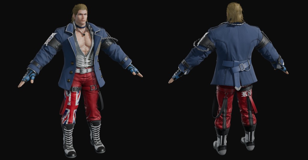 Tekken 8 Steve Fox S1 Premium for Blender 4.x