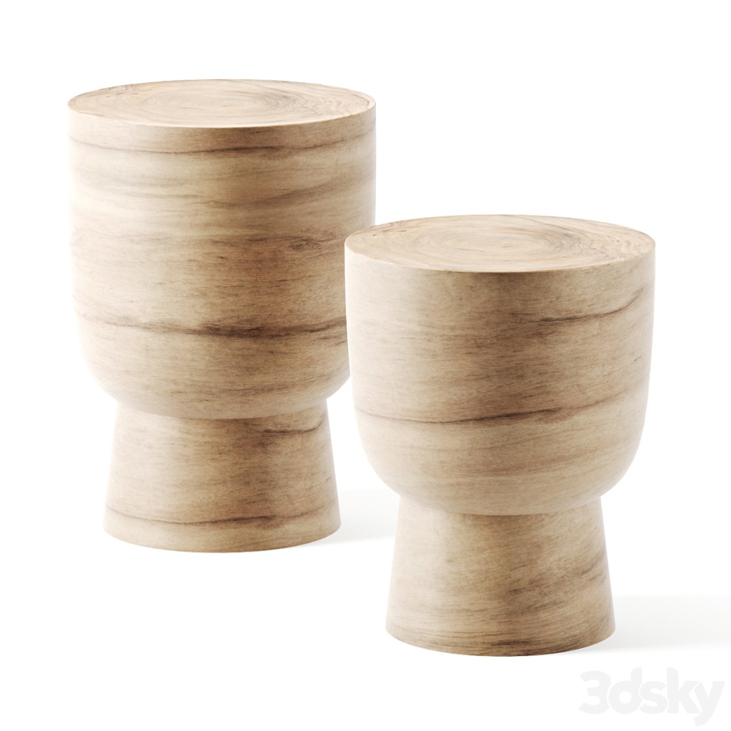 Lawu Stump Stools by The Citizenry