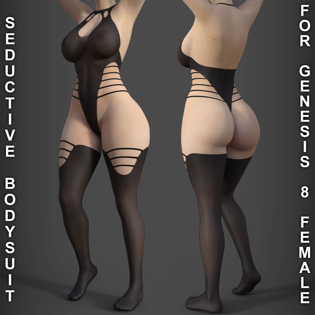 Seductive Bodysuit for Genesis 8 Female