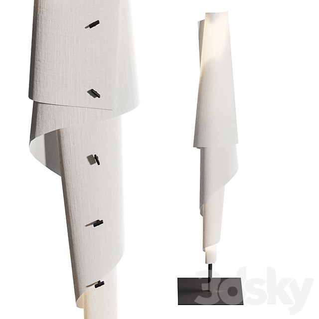 Josep Aregall Costura Floor Lamp For Parachilna