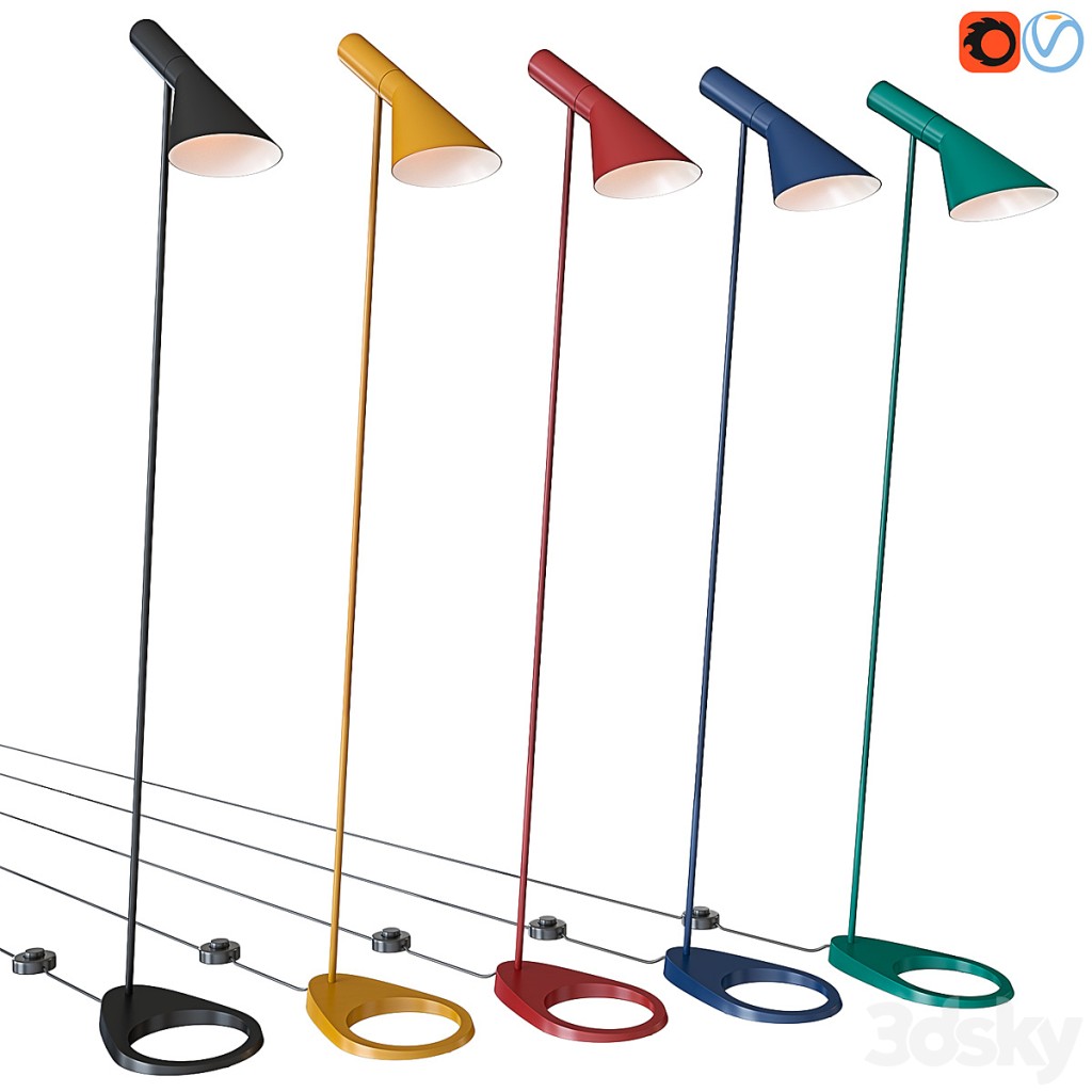 Floor Lamp AJ Floor - Louis Poulsen