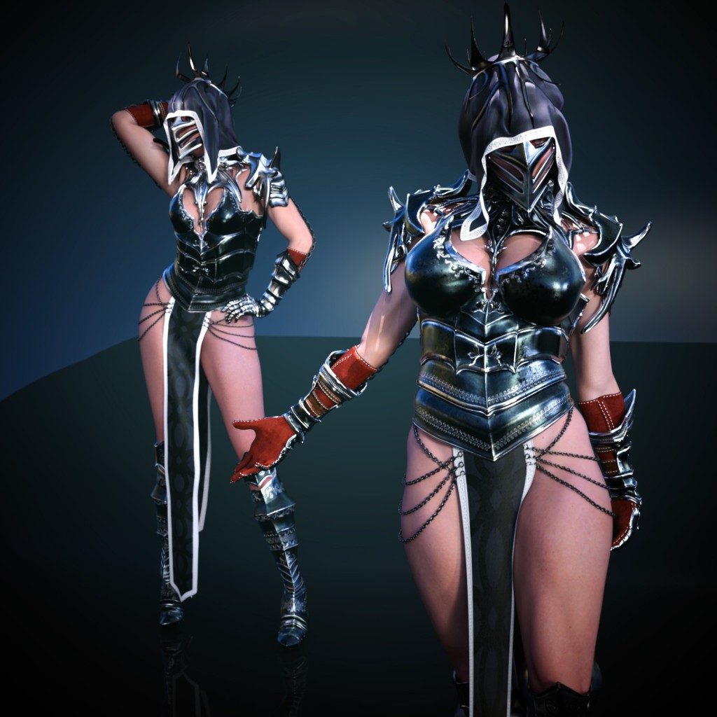 Witch Armor for G8.1 Female and Genesis 9
